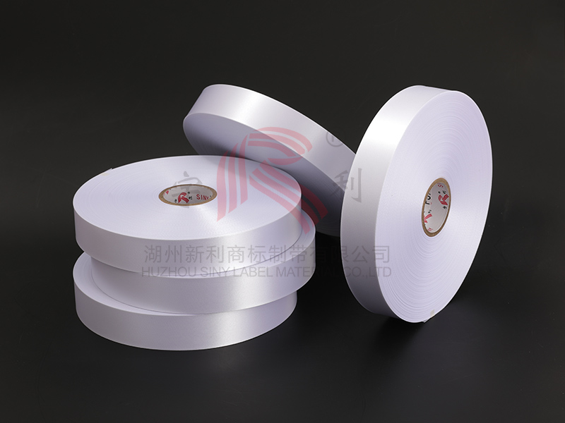 PS7557A3RT单面深蓝条码打印环保纱缎带